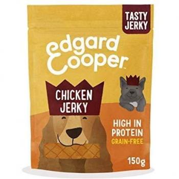 Edgard & Cooper Premios para Perros Sin Cereales Natural, 150grs, Bolsas Biodegradables