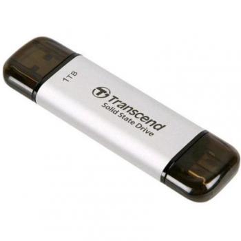 Transcend ESD310S 1TB SSD Externo Plata, USB-C, 10 Gbit/s, Compatible con PS4/PS5