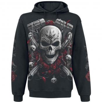 Spiral - Dotd Bikers - Sudadera con Capucha - Negro - M