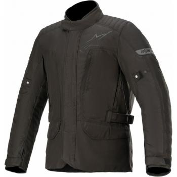 Chaqueta de Moto Alpinestars Gravity Drystar Negra, impermeable, con tecnología Drystar, protección contra el viento, forro térmico extraíble, paneles de ventilación, ajuste en cintura y puños