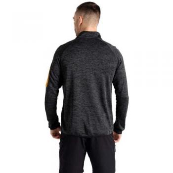 Dare2b Torrek Men's Full Zip Hiking Fleece Jacket Black/Desert Sun S