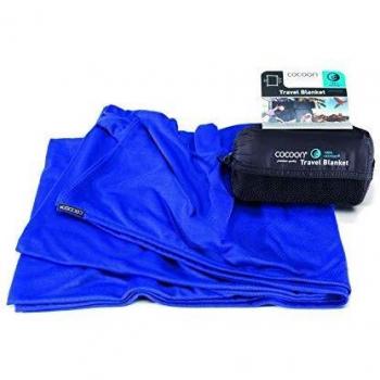 Manta de Viaje Coolmax Cocoon Azul 180 x 140 cm Unisex