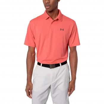Under Armour Performance Polo 2.0 Camisa Golf, Hombre, Rojo, XL