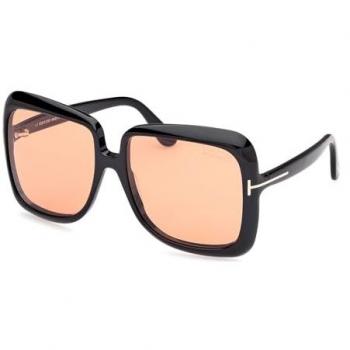 Tom Ford Lorelai FT1156/S Photocromic Women's Sunglasses - Pillow Black, 59 MM
