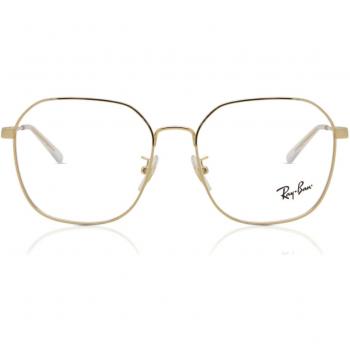 Ray-Ban Gafas Graduadas RX 6490D Ajuste Asiático 2500 para Hombre Doradas