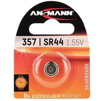 Ansmann 1516-0011 SR44/357 - Óxido de Plata batería de Reloj 1,55V