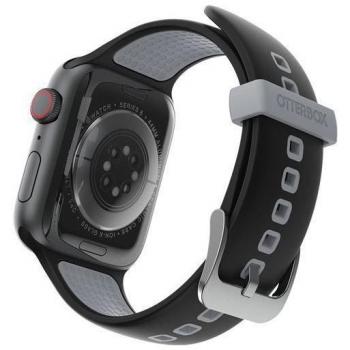 Banda Antimicrobiana OtterBox para Smartwatch Apple Watch 42/44/45mm - Confort Todo el Día, Color Negro