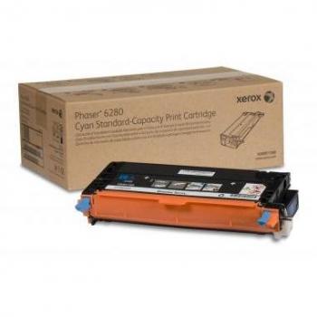 Original Xerox Cyan Toner Cartridge 106R01388 - 2200 Pages Yield for Phaser 6280