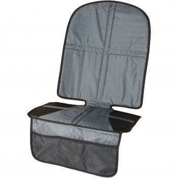 Walser Almohadilla para el Asiento del niño, Protector para el Asiento, Almohadilla para el Asiento del niño Antideslizante, ISOFIX Gris/Negro