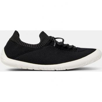 CAMPER Peu Path - Men's Black Cotton Fabric Sneakers in Size 45/11