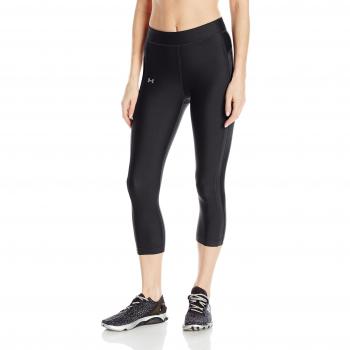 Under Armour Heatgear MailOrderMusic Witch Capri – Mallas para mujer, color negro, tamaño LG