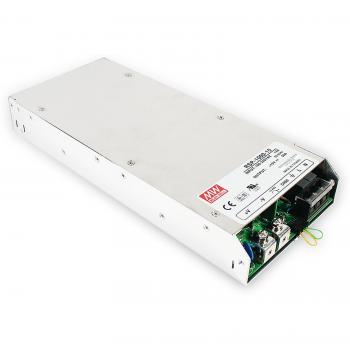 Fuente de Alimentación Conmutada MEAN WELL RSP-1000-12, 720 W, 12 V, 60 A, Circuito Cerrado
