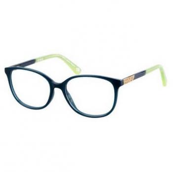 Gafas Graduadas Botaniq BIO-1001 105 53 Gloss Navy Corcho Verde Lima Cristal