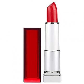 Maybelline New York - Color Sensational, Pintalabios Hidratante, Tono 530 Fatal Red