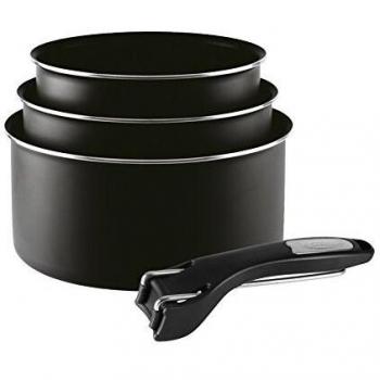 Set de Cazos de Aluminio Sitram 4 Piezas Ø 16 cm, Ø 18 cm, Ø 20 cm, Inducción y Todos los Fuegos