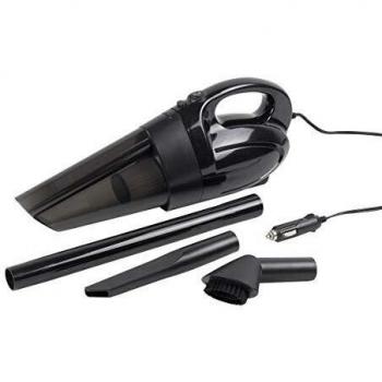 EUFAB 21006 Aspiradora con innovadora tecnología ciclónica de 12 V, Negro