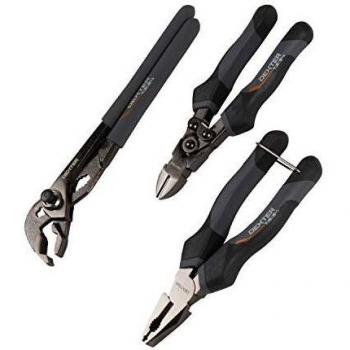 Juego de 3 Alicates Dexter Pro de Acero Inoxidable