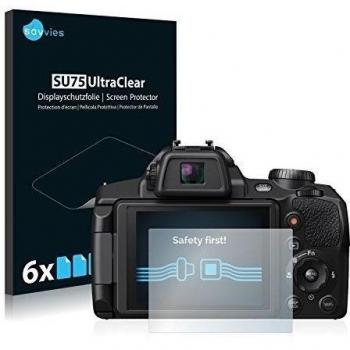 savvies Protector Pantalla Compatible con Fujifilm FinePix S1