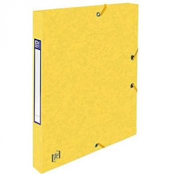 Caja de recogida Oxford Top File+ A4 25mm Amarillo