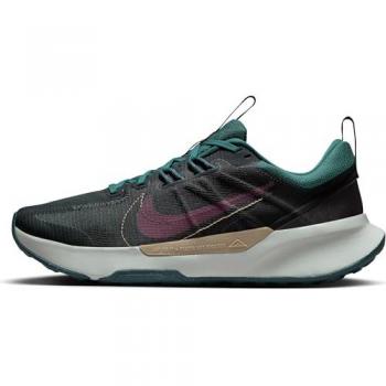 Nike Zapatillas de trail running de hombre Juniper Trail 2 Next Nature, color Black/Night Maroon-Deep Jungle, talla 46 EU
