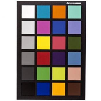 Datacolor SpyderCheckr24: 24 Colour Patch and Grey Card for camera calibration
