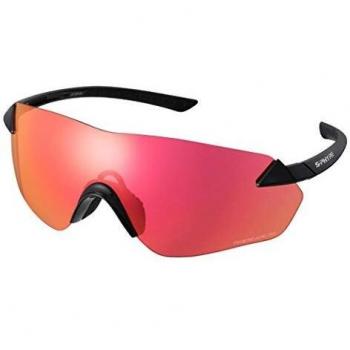 SHIMANO Gafas Road Y21, Adultos Unisex, Black w/Ridescape