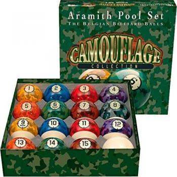Juego de Bolas Aramith Camouflage 57.2mm
