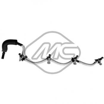 Tubería de combustible Metalcaucho 92093 para PEUGEOT: 207, 308, Partner, 2008, 208 & CITROËN: C3, C4 Cactus, C-Elysée,