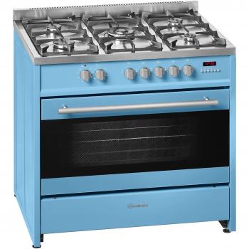 Cocina Gas y Eléctrica MEIRELES E911PB but azul