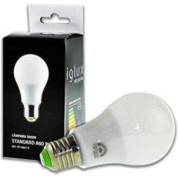 Iglux Bombilla Estandar XSt-0927-F, 9W, E27, 5500ºk, Angulo 120, 820 Lumenes, IP 20