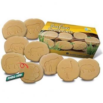 Safari Footprints Exploration Set of 8 by Yellow Door