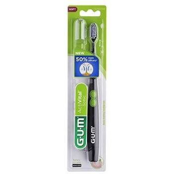 Gum Activital Sonic Battery-Powered Soft Toothbrush