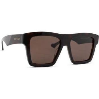 Gucci GG0962S 011 55 Dark Havana/Brown Sunglasses for Men, Size: ONE SIZE