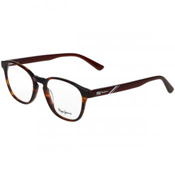 Pepe Jeans PJ3519 106 Men's Tortoiseshell Eyeglasses Frame Size 53 - Blue Light Block Available