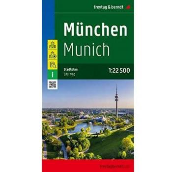 Mapa de la ciudad de Múnich - Escala 1:22.500 - Freytag & Berndt