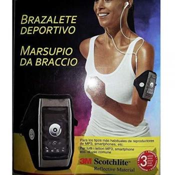 Fascia de Brazo para Smartphone con Bolsillo, Ideal para Deporte y Correr