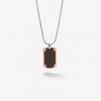 Collar de Hombre Radiant RH000115 - Collar D.martinez de acero plateado