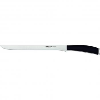Arcos Serie Tango, Cuchillo Jamonero, Hoja de Acero Inoxidable Nitrum 240 mm, Mango de Polipropileno Color Negro