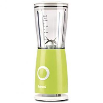 Licuadora Batidora de Vaso Girmi FR0303 170 W Verde Transparente 500 ml con 4 Cuchillas de Acero Inoxidable
