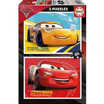 Educa Borrás - Cars 2 Puzzles, Multicolor, 20 Piezas