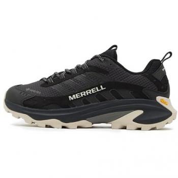 Merrell Moab Speed 2 Gore-Tex Zapatilla Trekking Hombre Negro (41)