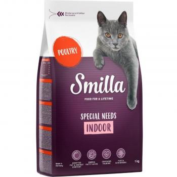 Smilla Adult Indoor - 1 kg: Alimento balanceado para gatos de interior a precio especial