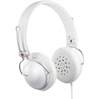 Pioneer SE-MJ151-H - Auriculares estéreo cerrado, color blanco