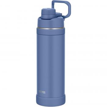 Vacuum Insulated Sports Bottle with Removable Spout and Handle - ASB Ash Blue