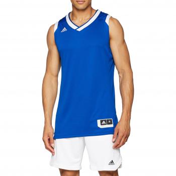 adidas Crzy Explo Jers Camiseta de Baloncesto, Hombre, Azul