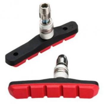 Jagwire JBS007R, Pastilla de freno para bicicletas, color rojo, talla 70mm