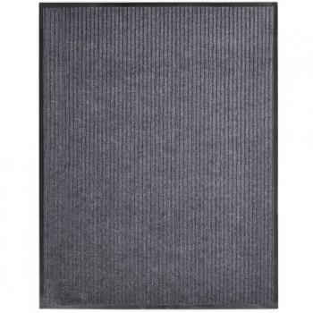 Felpudo de PVC gris 117x220 cm