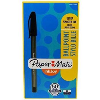 Bolígrafo Paper Mate Inkjoy 100, Punta de 1mm, Color Negro
