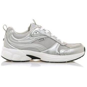 Zapatillas Deportivas Bajas Mustang Daddy para Mujer - Sneakers Casual en Color Gris con Cordones - Cómodas y Ligeras - Modelo 60438