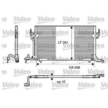 Condensador de aire acondicionado VALEO 817230, tipo: condensador, características: compatible con vehículos específicos, fabricado por Valeo, número de pieza 817230